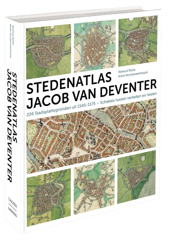 Omslag van Stedenatlas Jacob van Deventer