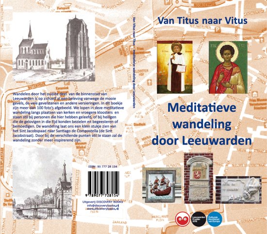 Omslag van Meditatieve wandeling door Leeuwarden