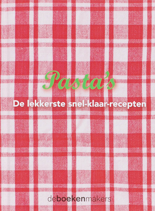 Omslag van Pasta's