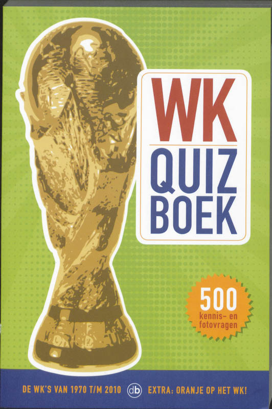 Omslag van WK Quizboek