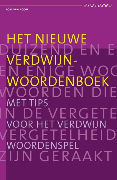 Omslag van Het nieuwe verdwijnwoordenboek