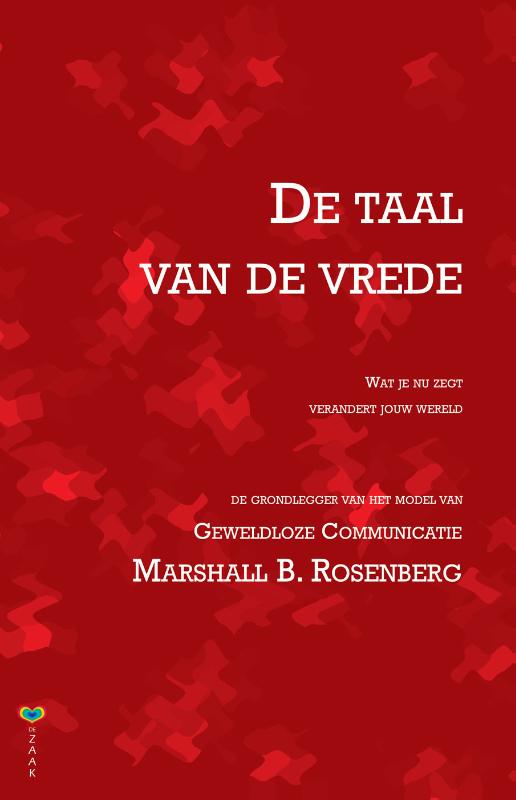 Omslag van De taal van de vrede