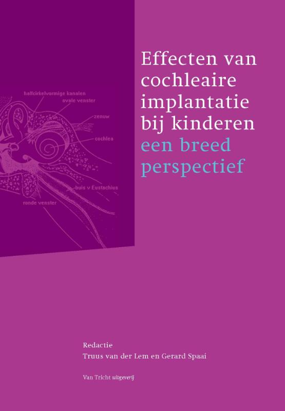 Omslag van Effecten van cochleaire implantatie bij kinderen