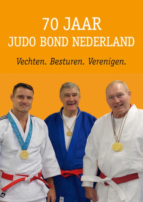 Omslag van 70 jaar Judo Bond Nederland