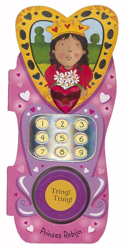 Omslag van Prinses Robijn set 4 stuks mobieltjes