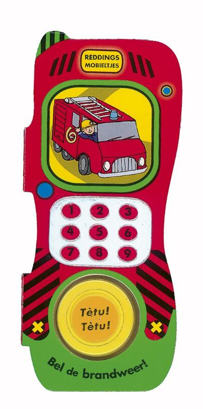 Omslag van Bel de brandweer! set 4 stuks mobieltjes