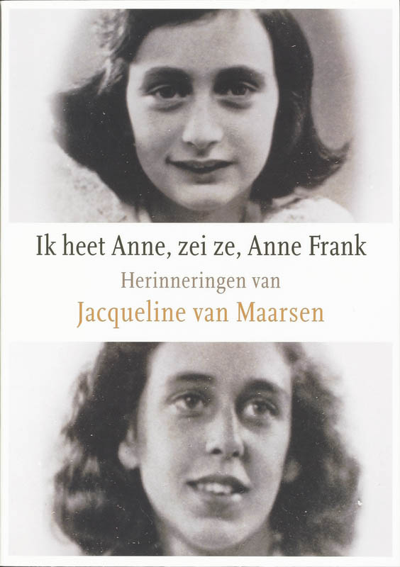 Omslag van Ik heet Anne, zei ze, Anne Frank