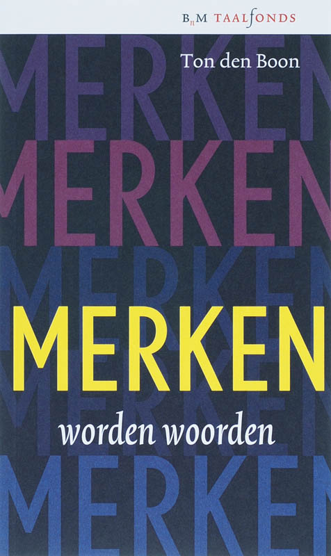 Omslag van Merken worden woorden