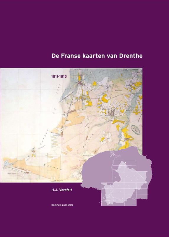 Omslag van De Franse kaarten van Drenthe