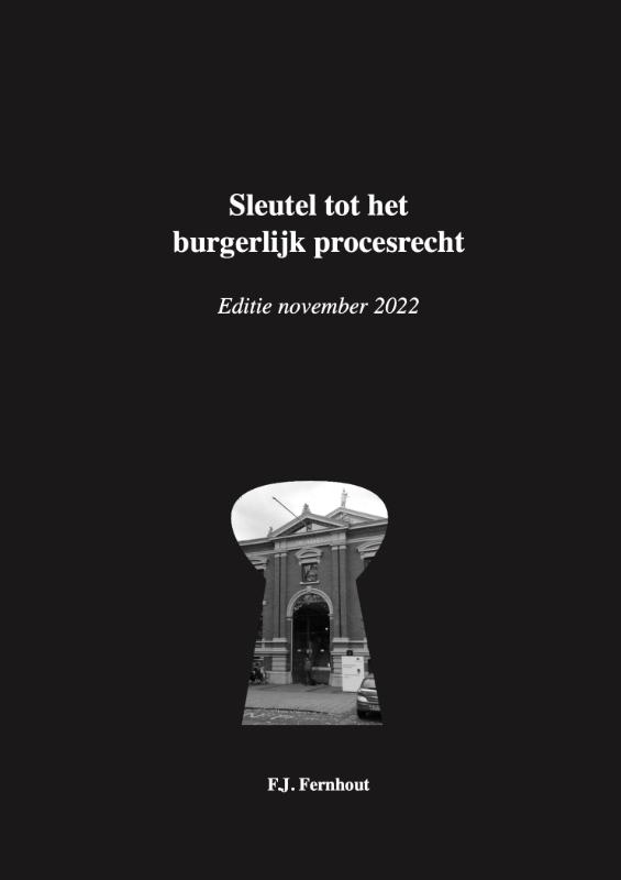 Omslag van Sleutel tot het burgerlijk procesrecht