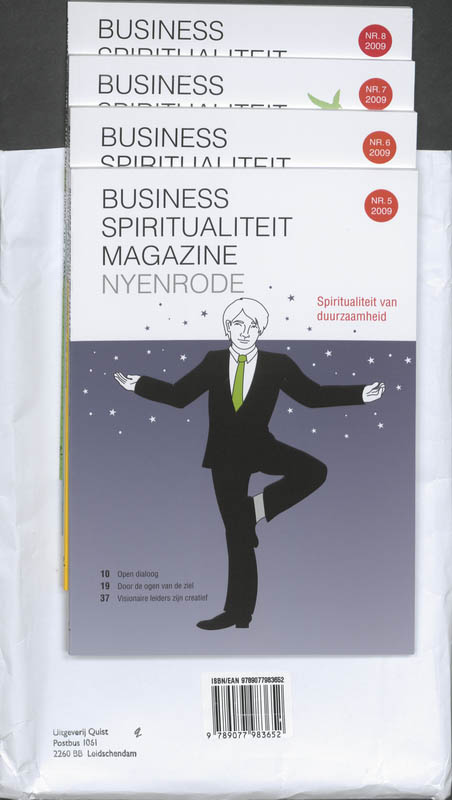 Omslag van Business Spiritualiteit Magazine Nyenrode - jaargang 2009: 5 t/m 8