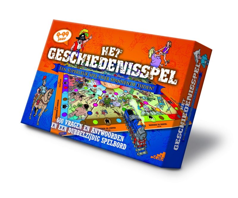 Omslag van Het Grote Geschiedenisspel