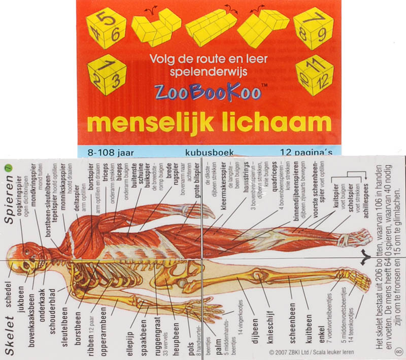 Omslag van Menselijk lichaam