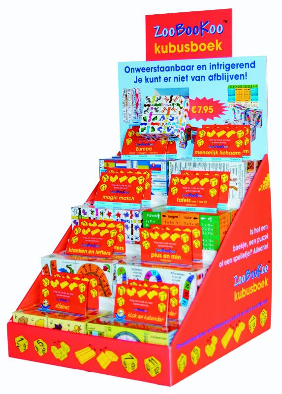 Omslag van Display ZooBooKoo Kubusboeken