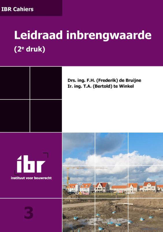 Omslag van Leidraad inbrengwaarde