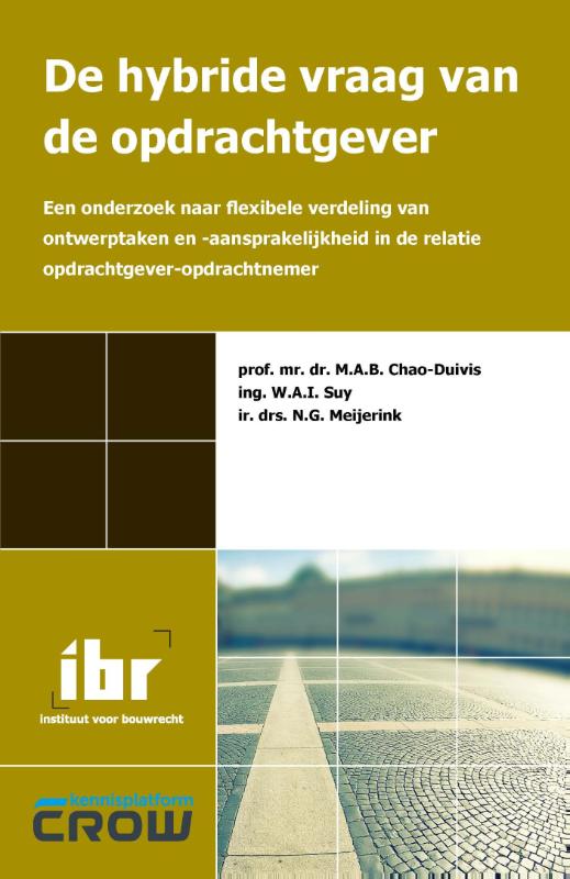 Omslag van De hybride vraag van de opdrachtgever