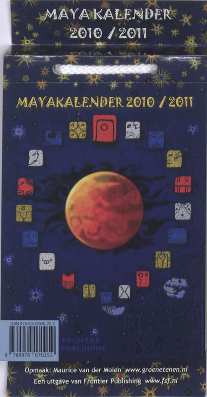 Omslag van Maya scheurkalender 2010-2011