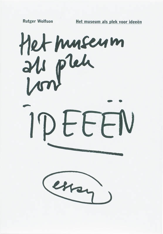 Omslag van Het museum als plek voor ideeen