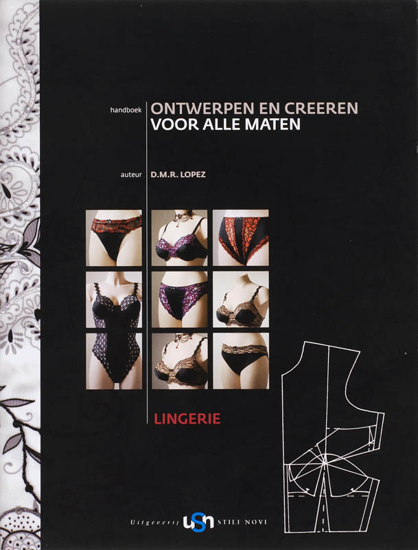 Omslag van Handboek ontwerpen en creeren van lingerie