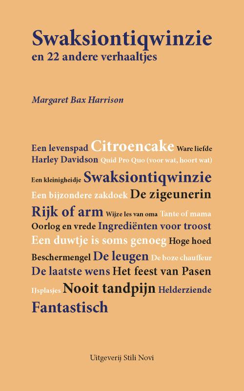 Omslag van Swaksiontiqwinzie