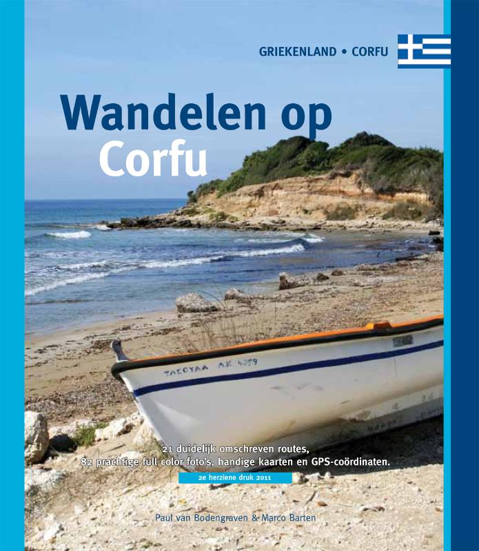 Omslag van Wandelen op Corfu