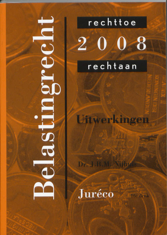 Omslag van Uitwerkingenboek