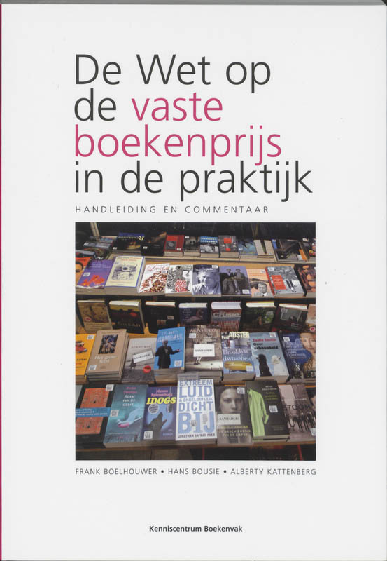 Omslag van De Wet op de Vaste Boekenprijs in de praktijk