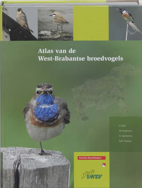 Omslag van Atlas van de West-Brabantse broedvogels