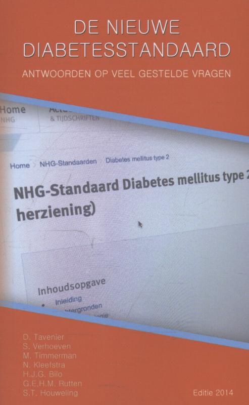 Omslag van De nieuwe diabetesstandaard