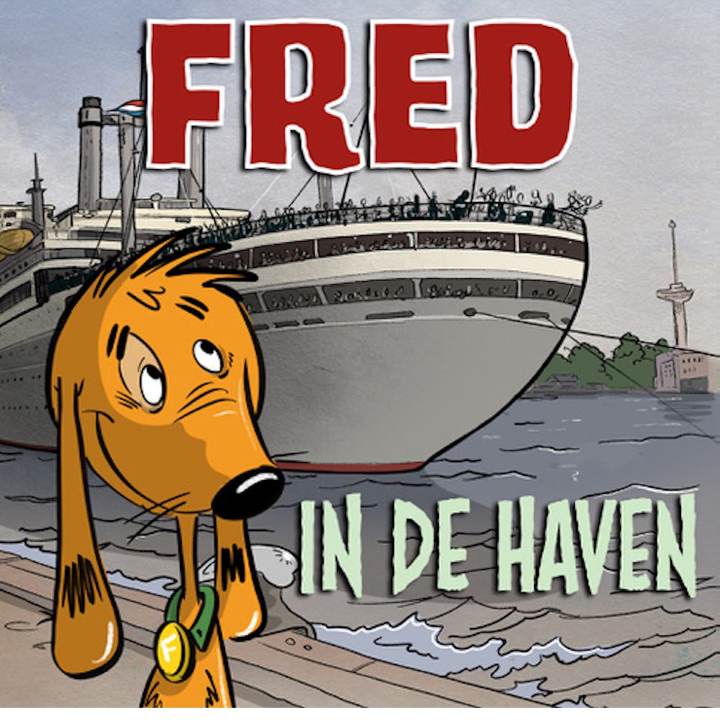 Omslag van Fred in de haven