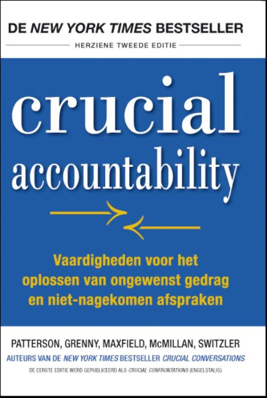 Omslag van Crucial accountability