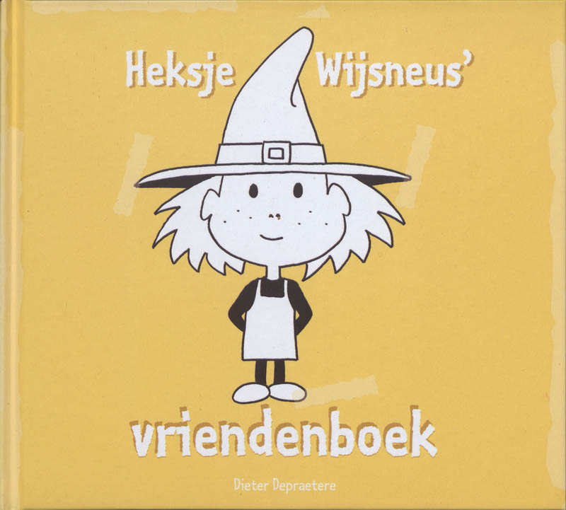 Omslag van Heksje Wijsneus' vriendenboek
