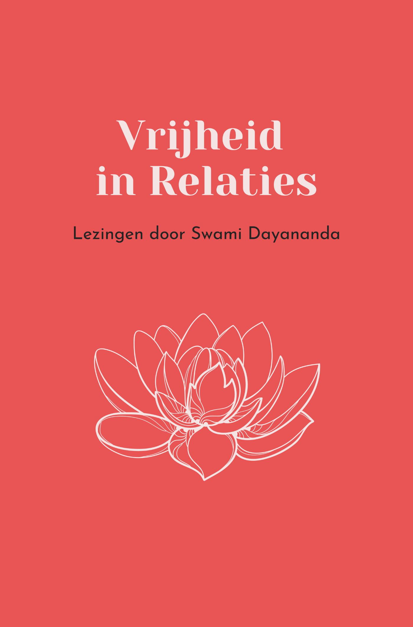 Omslag van Vrijheid in Relaties
