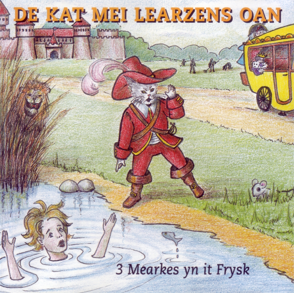 Omslag van De kat mei learzens oan