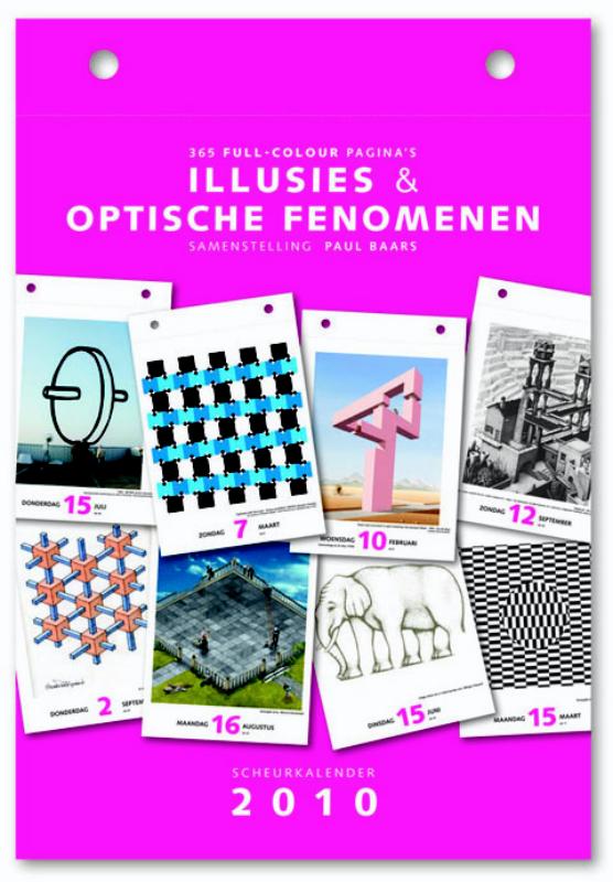Omslag van Illusies en Optische Fenomenen scheurkalender 2010