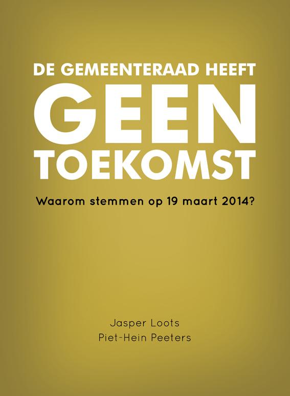 Omslag van De gemeenteraad heeft geen toekomst