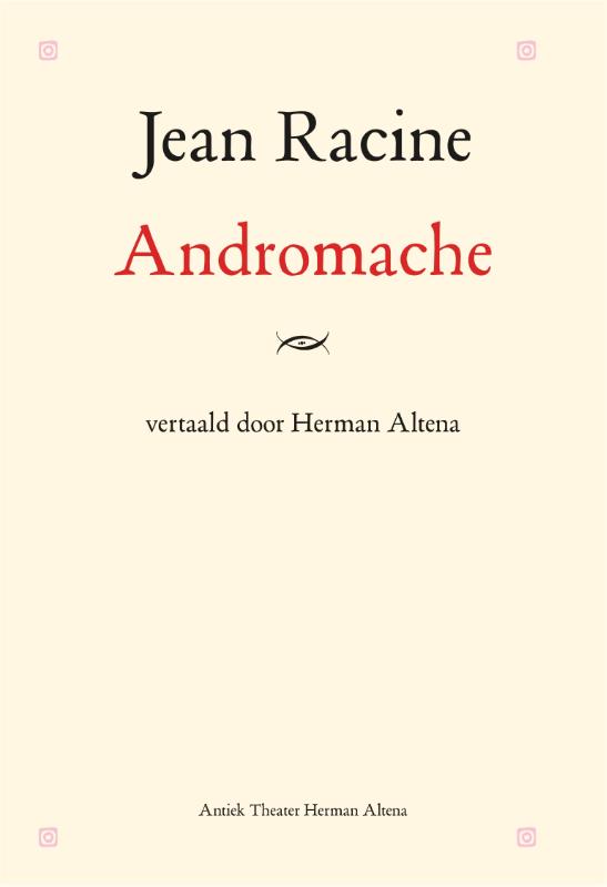 Omslag van Jean Racine Andromache