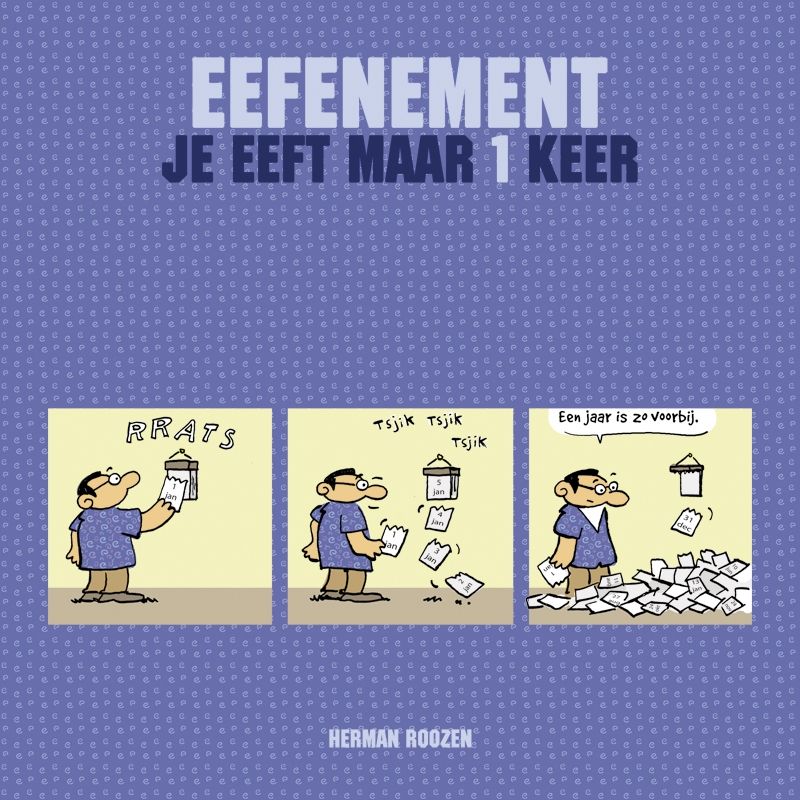 Omslag van 1 Je eeft maar 1 keer
