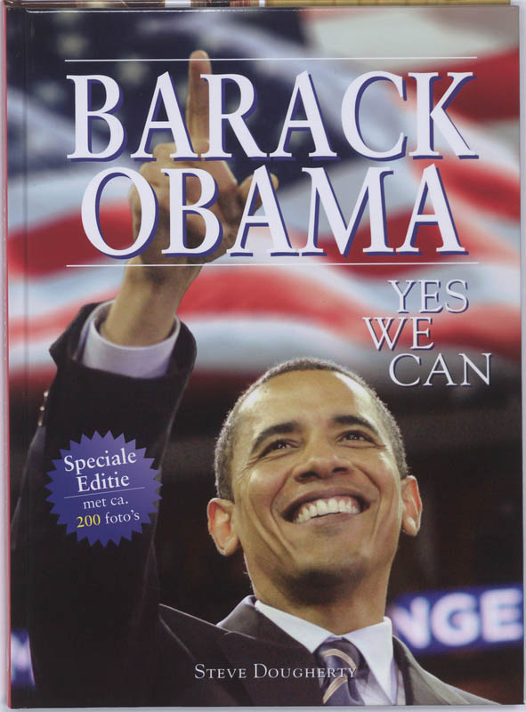 Omslag van Barack Obama, Yes we Can!