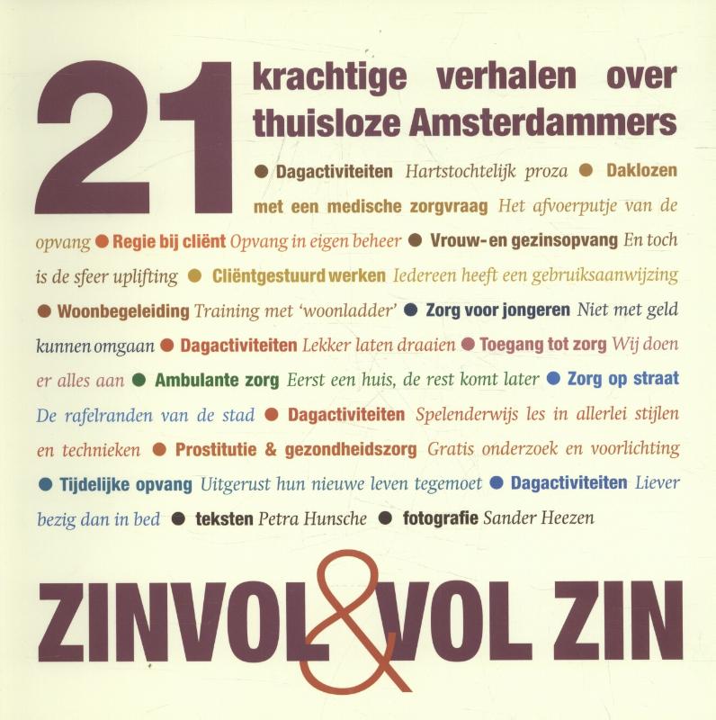 Omslag van Zinvol & vol zin