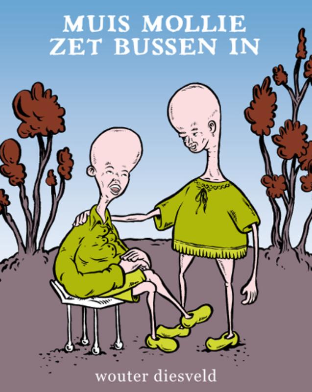 Omslag van Muis Mollie zet bussen in