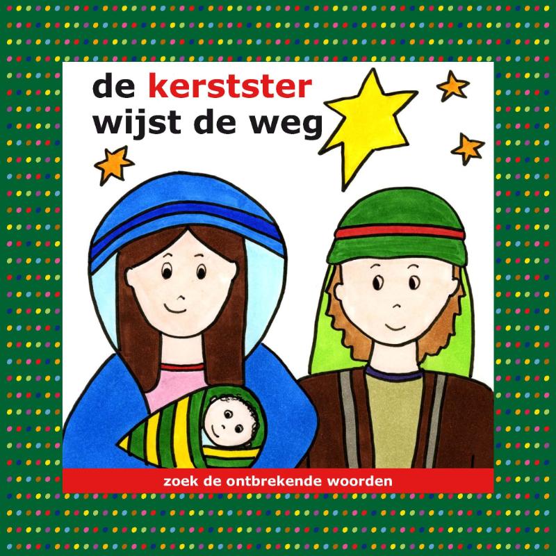Omslag van De kerstster wijst de weg