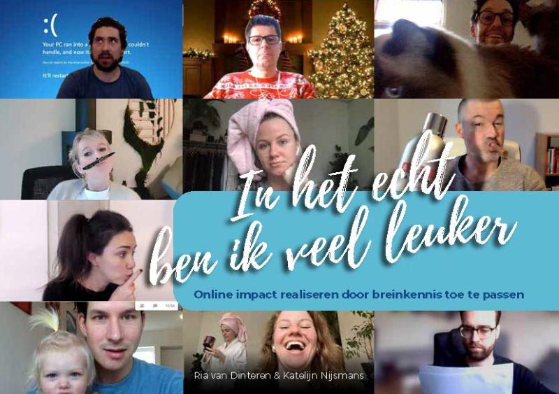 Omslag van In het echt ben ik veel leuker