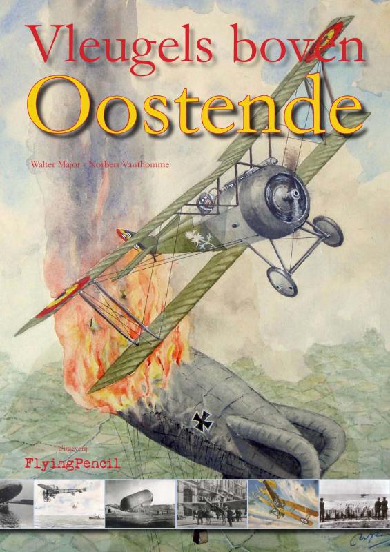 Omslag van Vleugels boven Oostende 1909-1919
