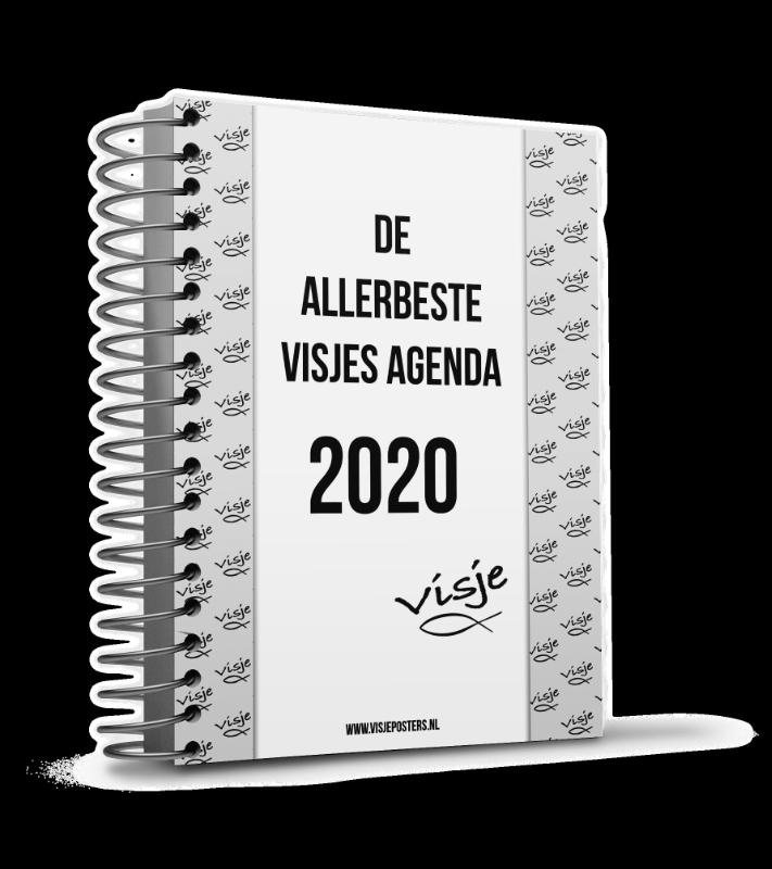 Omslag van De allerbeste Visje agenda 2020