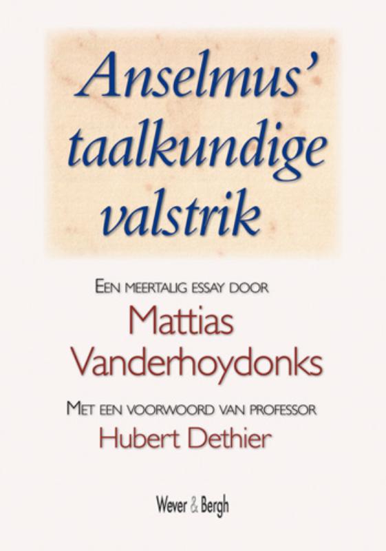 Omslag van Anselmus' taalkundige valstrik