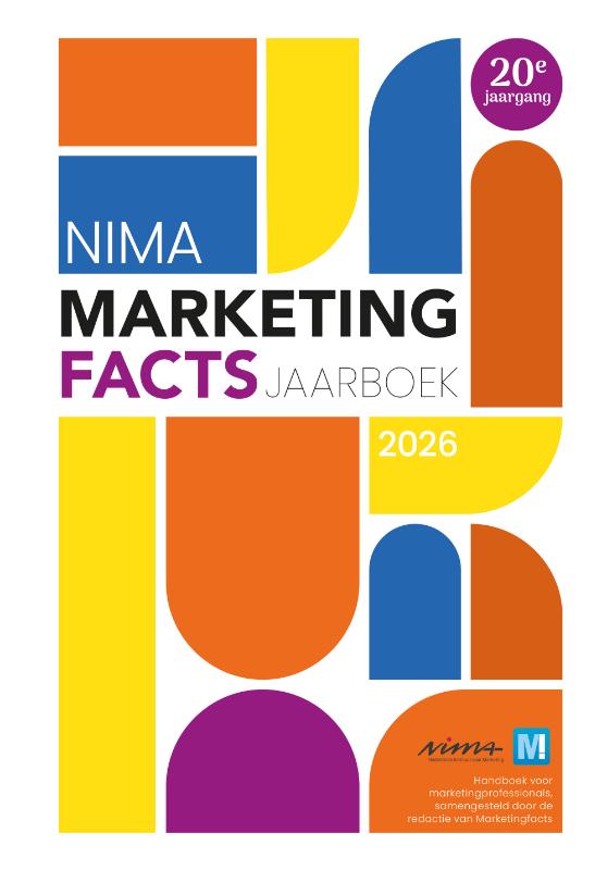 Omslag van Nima Marketingfacts Jaarboek 2026