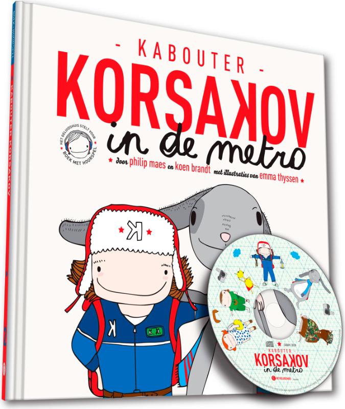 Omslag van Kabouter Korsakov in de metro