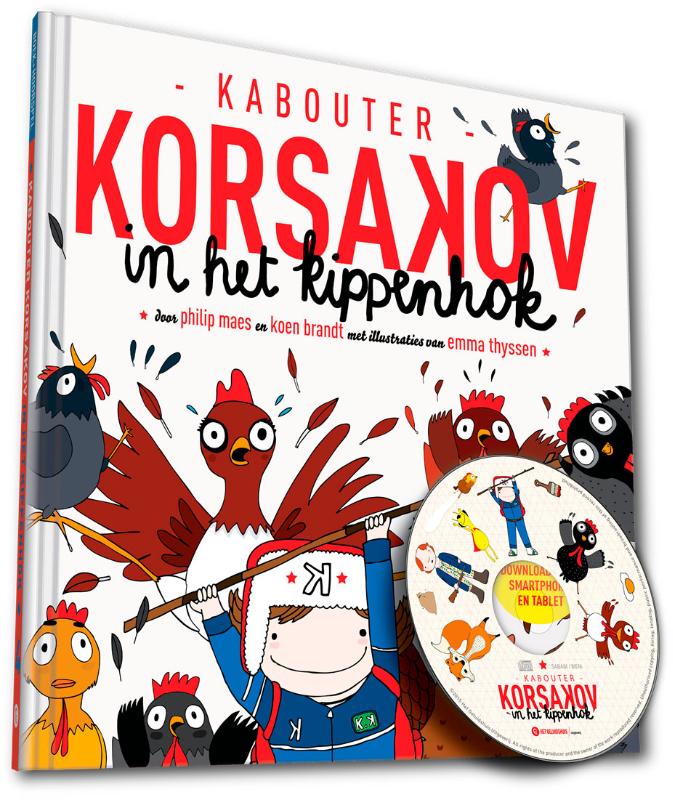 Omslag van Kabouter Korsakov in het kippenhok