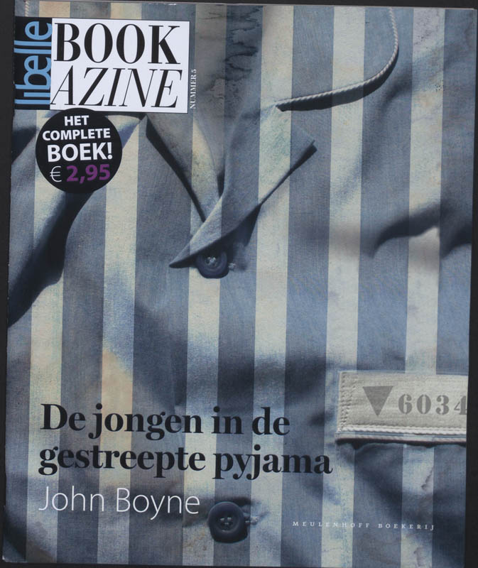 Omslag van De jongen in de gestreepte pyjama
